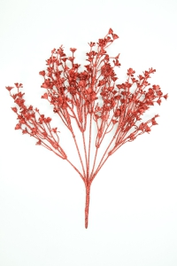 Red Glitter Grass Bush x7 (Lot of 1) SALE ITEM